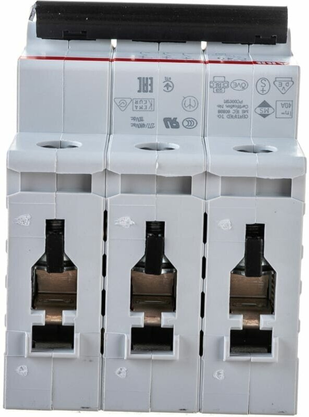 Автоматический модульный выключатель ABB 3п C S203 6кА 40А 2CDS253001R0404