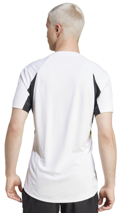 Мужская теннисная футболка Adidas Heat.Rdy FreeLift Pro Polo Shirt - orange/white/black