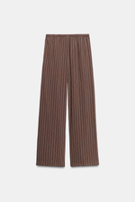 ШИРОКИЕ БРЮКИ В ПОЛОСКУ — ZARA