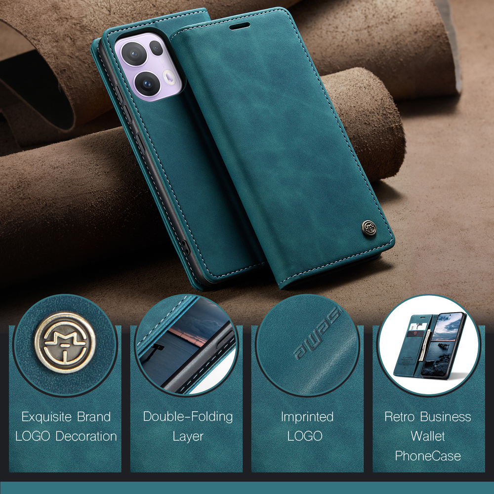Чехол-книжка CaseMe Matte OPPO Reno 13 Pro global