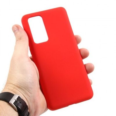 Панель Soft Touch для Huawei P40, 007004-1 Красный
