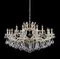 Подвесная люстра Hollywood HOLLYWOOD SP12+6 GOLD Crystal Lux