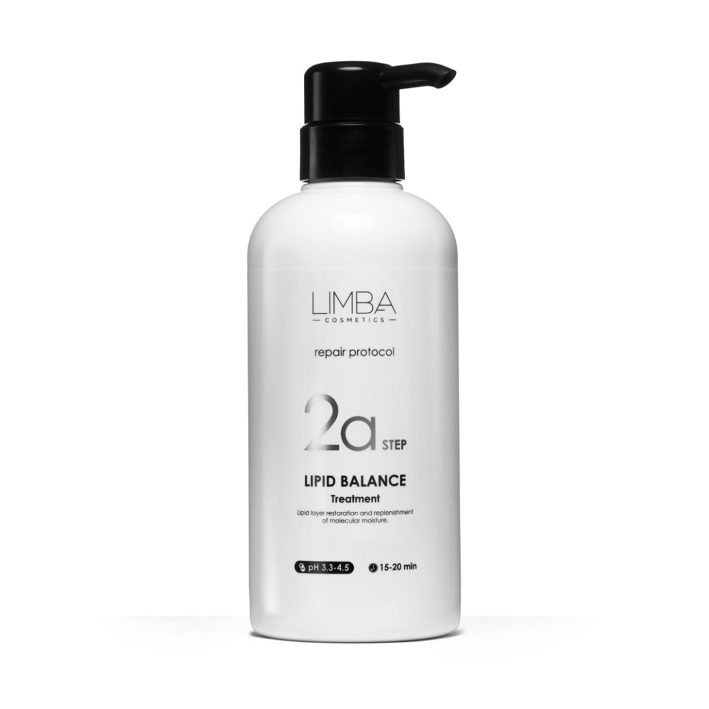 Limba Cosmetics Repair Protocol шаг 2 Маска-репозитор для волос Step 2A: Lipid Balance Treatment