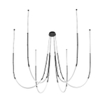 Подвесной светодиодный светильник Arte Lamp KLIMT A2850SP-42BK