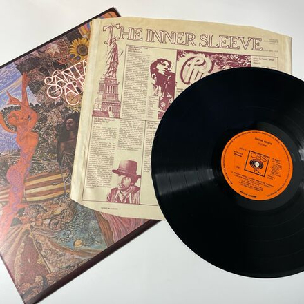 Винтажная виниловая пластинка LP Santana Abraxas (Англия 1970)