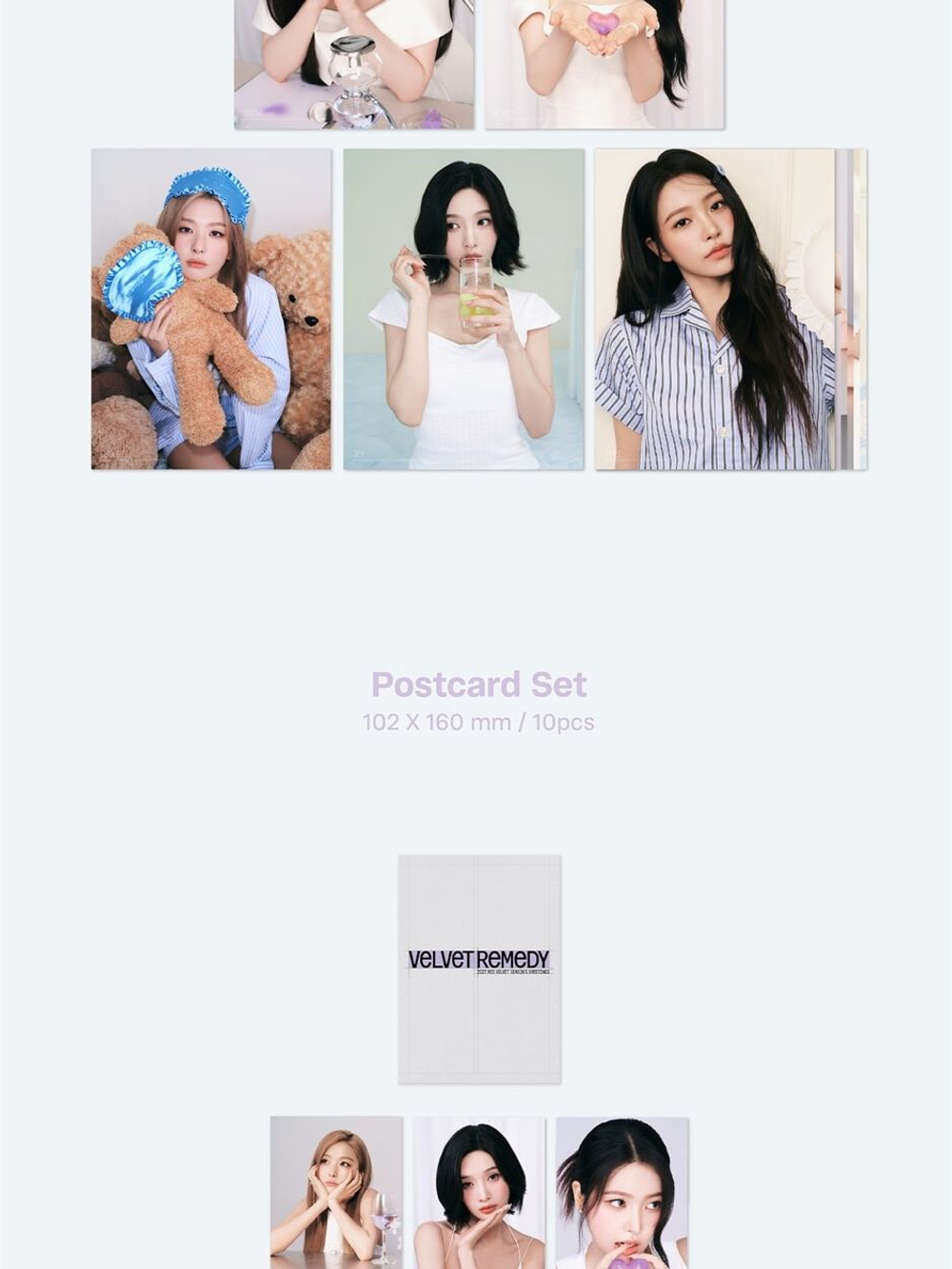 (ПРЕДЗАКАЗ) товары RED VELVET - VELVET REMEDY 2027 SEASON'S GTEETINGS Kit Version