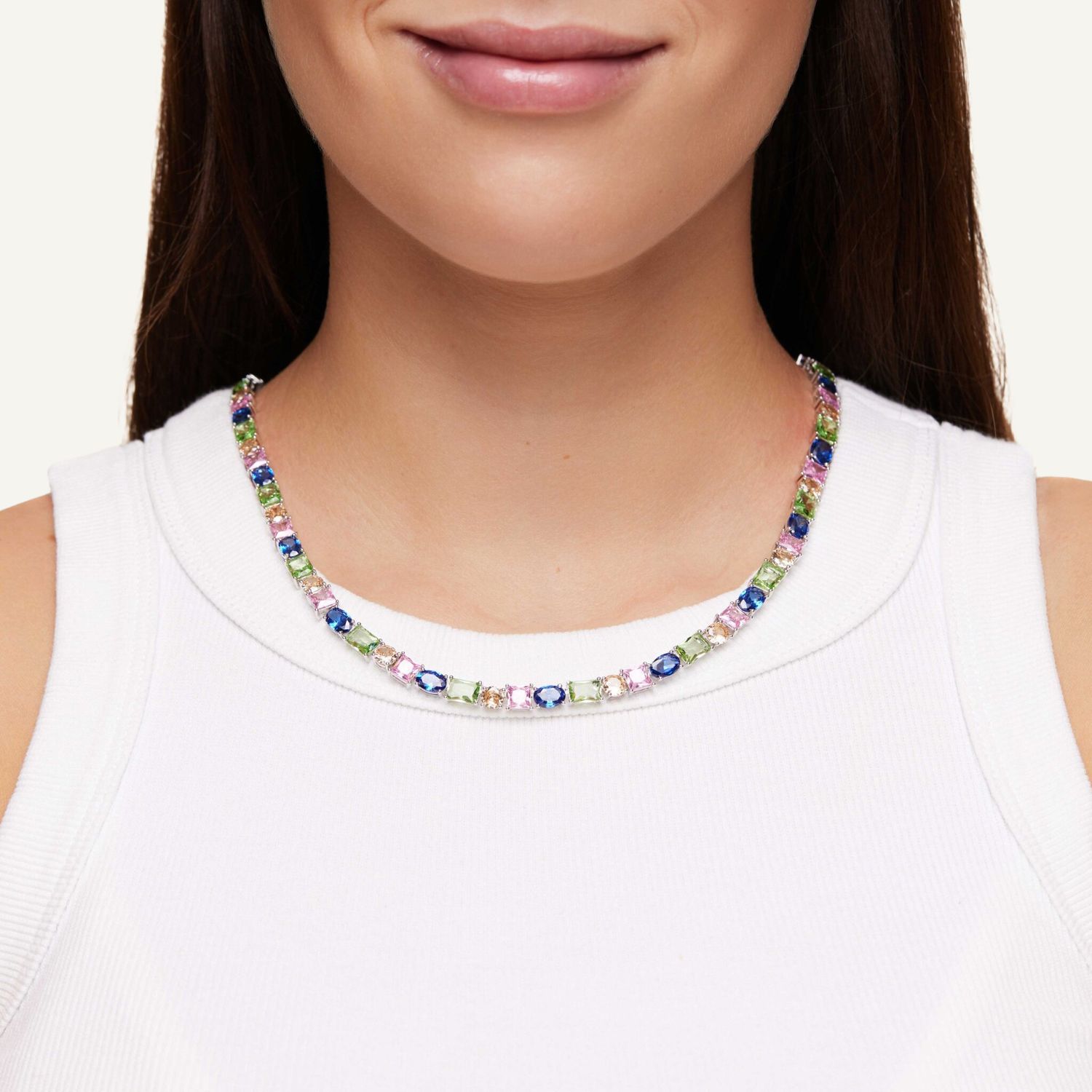 Колье Радужная Конфета