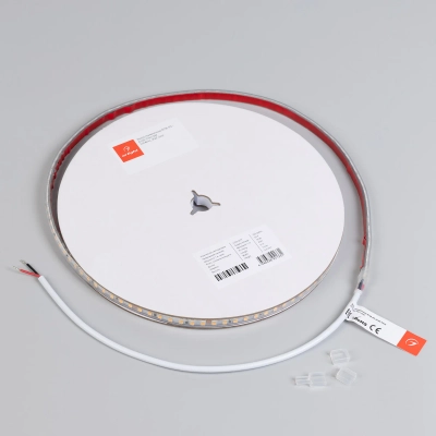 Лента герметичная RTW-PS-A140-7mm 24V White6000 (10 W/m, IP67, 5m) (Arlight, CRI>90)