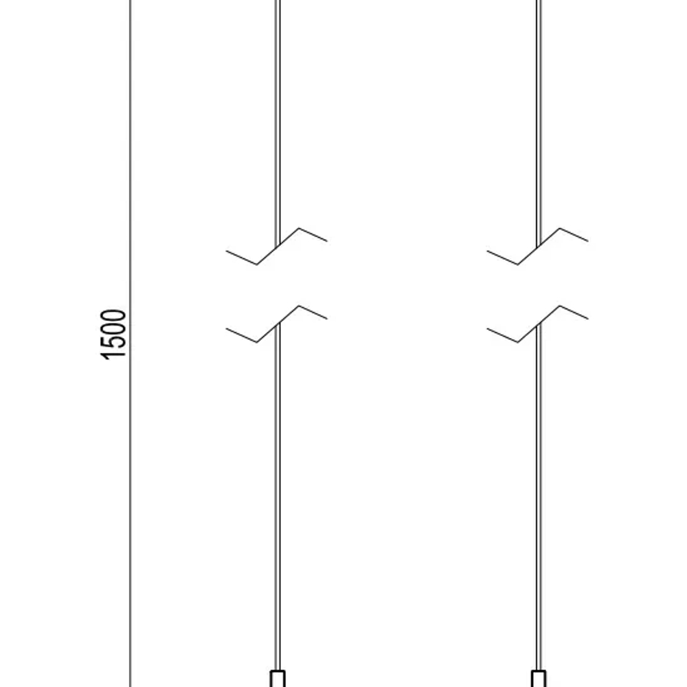 Подвес ART-APRIORI-HANG-TUBE-L1500 (OG) (Arlight, IP20 Металл, 3 года) 055886