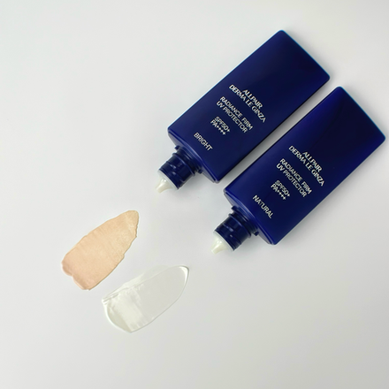 Солнцезащитный крем 2-в-1 со спирулиной SPF50+ PA++++ ALLPAIR DERMA LE GINZA Radiance Firm UV Protector