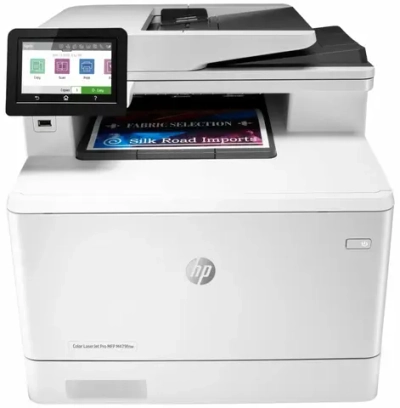 МФУ лазерное HP Color LaserJet Pro MFP M479fnw, цветн., A4, белый (W1A78A)