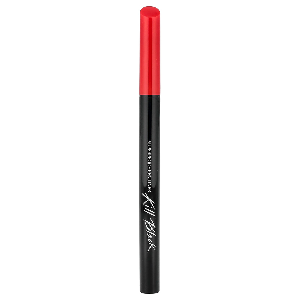 Clio, Superproof, подводка для карандашей Superproof, черный, оттенок 01 черный, 0,55 мл (0,01 жидк. унции)