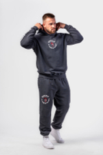 Толстовка Washed Hoodie HERITAGE 793 Темно Серая