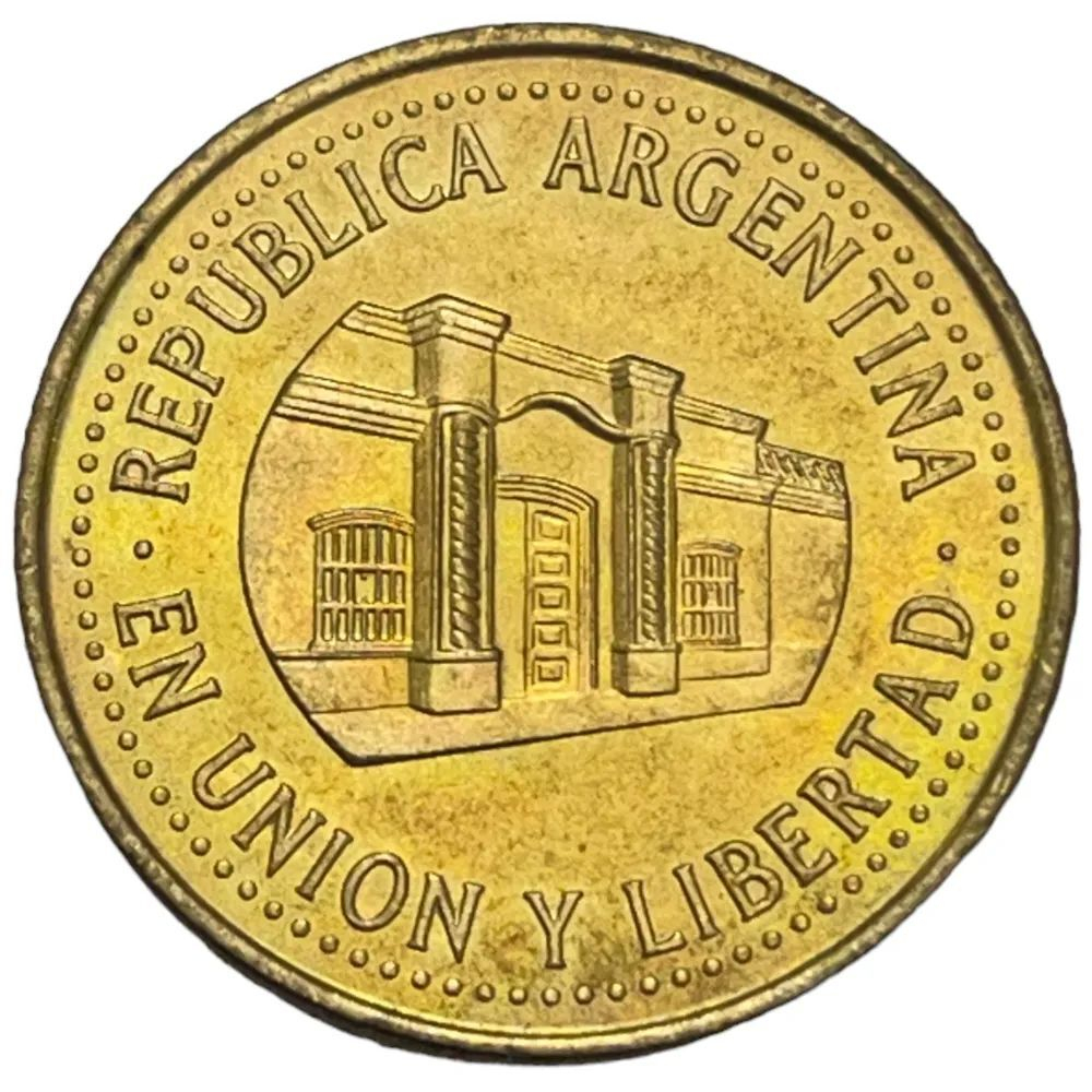 Монета 50 сентаво Аргентина 2010 г.
