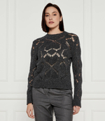 Шерстяной свитер Weekend MaxMara - графитовый(253660726)
