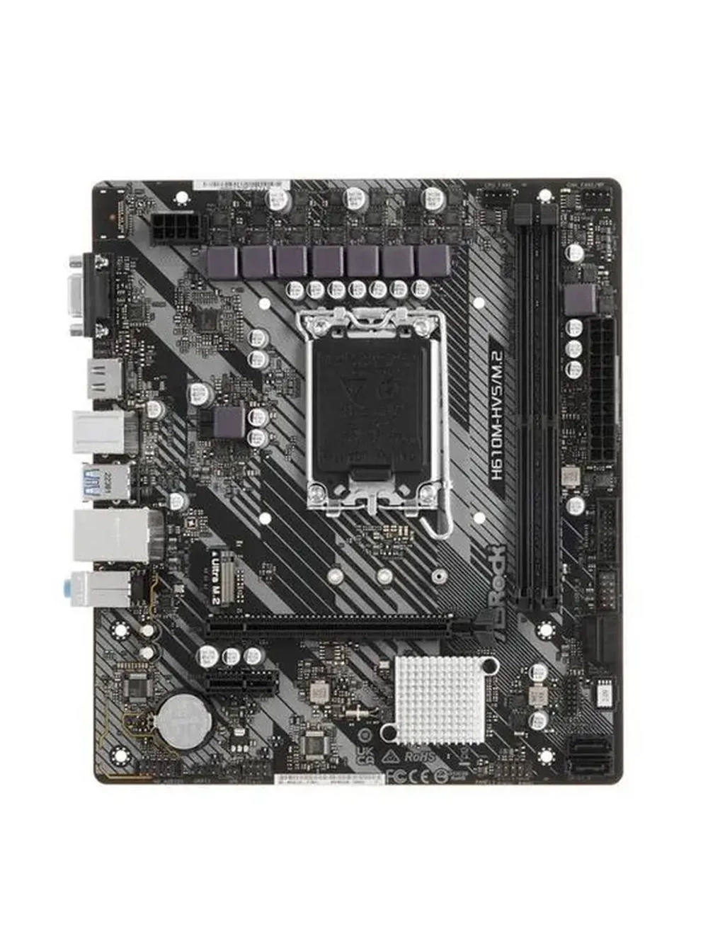 Материнская плата H610M-HVS/M.2 R2.0 LGA 1700 Micro-ATX DDR4
