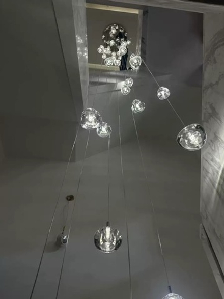 Pendant design lamp Mizu by Terzani (36 suspension)