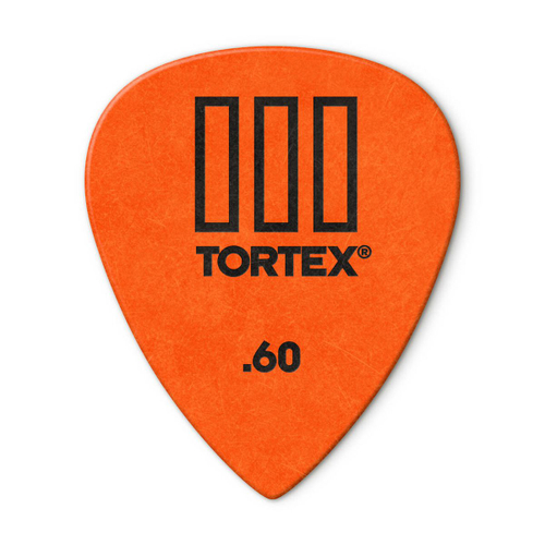 Dunlop 462P060 Tortex TIII 12Pack медиаторы, толщина 0.6 мм, 12 шт.