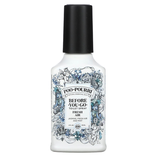 Poo-Pourri, спрей для туалета Before-You-Go®, свежий воздух, 118 мл
