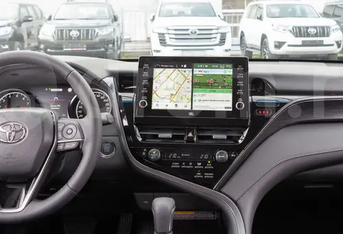 Мультимедиа блок для Toyota Camry 75 2020-2022 c 8" экраном (поддержка JBL и 360) - RDL на Android 12, Быстрая, Carplay, 4G SIM-слот
