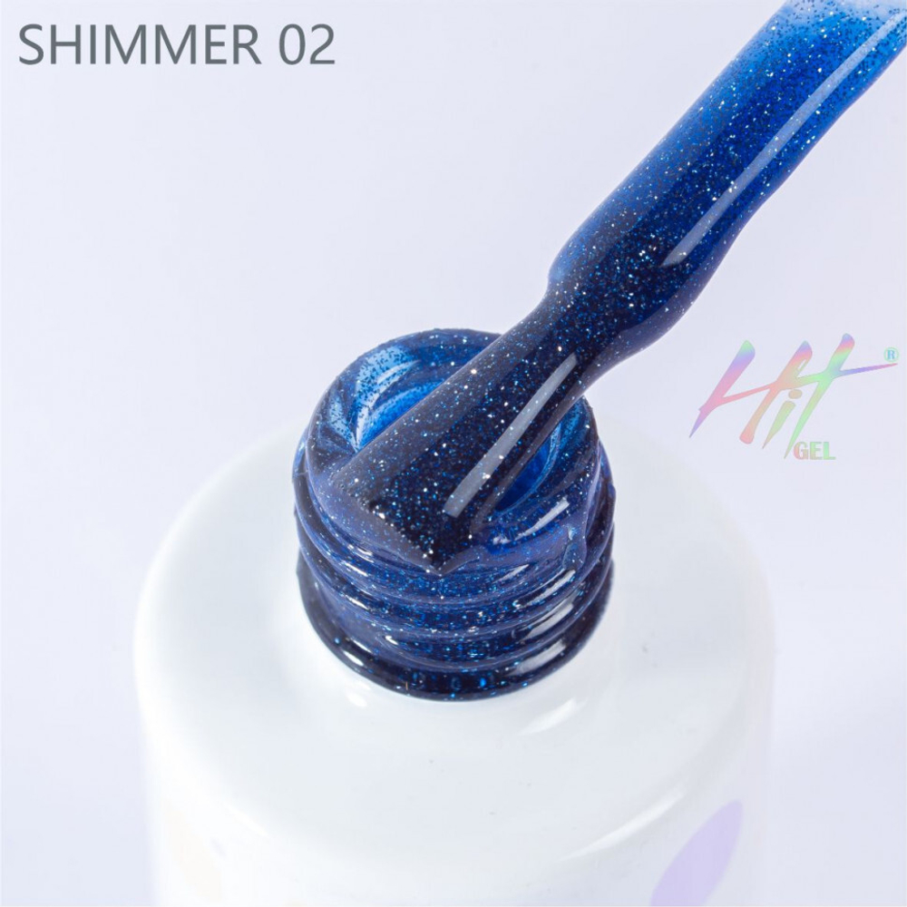 Гель-лак ТМ "HIT gel" №02 Shimmer, 9 мл