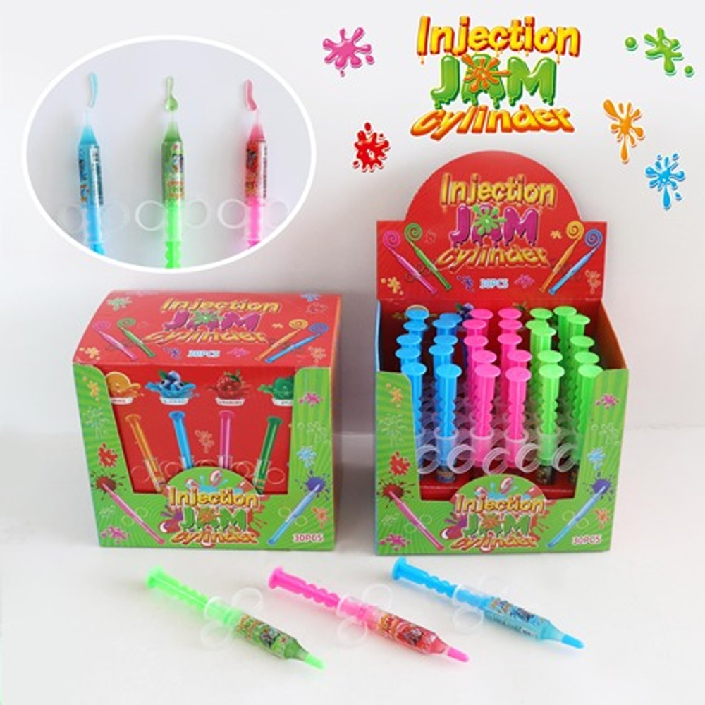 Жидкая карамель-гель Injection Jam 30шт*8гр,