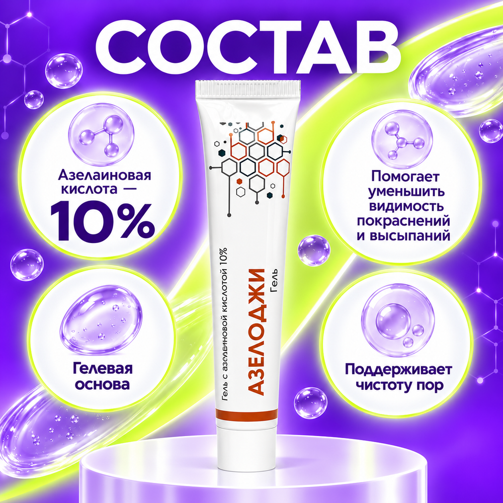АЗЕЛОДЖИ 10% гелі