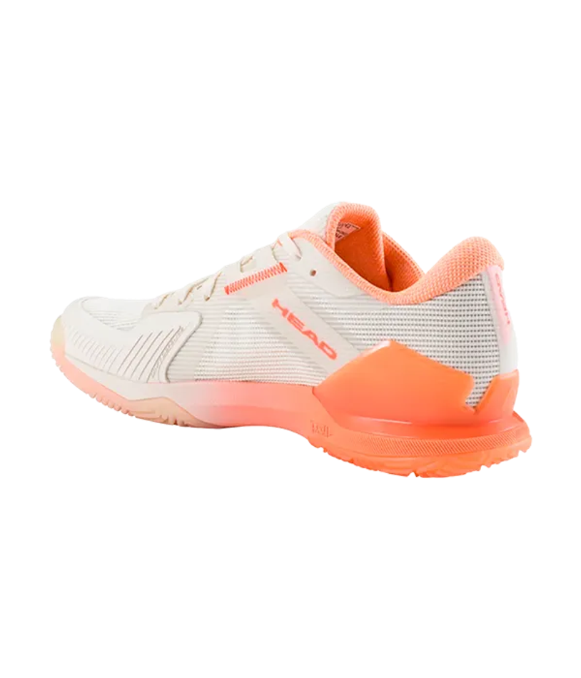 Head Sprint Pro 4.0 Женские Меловые Белые-Коралловые Кроссовки 2025