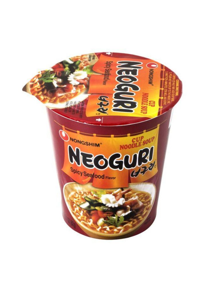 Лапша Nongshim Neoguri Spicy c морепродуктамы 62 г 4 шт