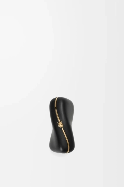 Loewe Клатч Minaudiere из кожи ягненка наппа, черный