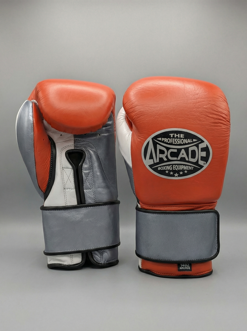 Боксерские перчатки Arcade orange-gray-white
