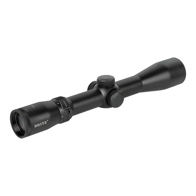 Прицел оптический BRITE WA3X 3-9X42 IR - вид со стороны окуляра без колец