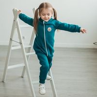 Комбинезон с клапаном  утепленный "Аквамарин"