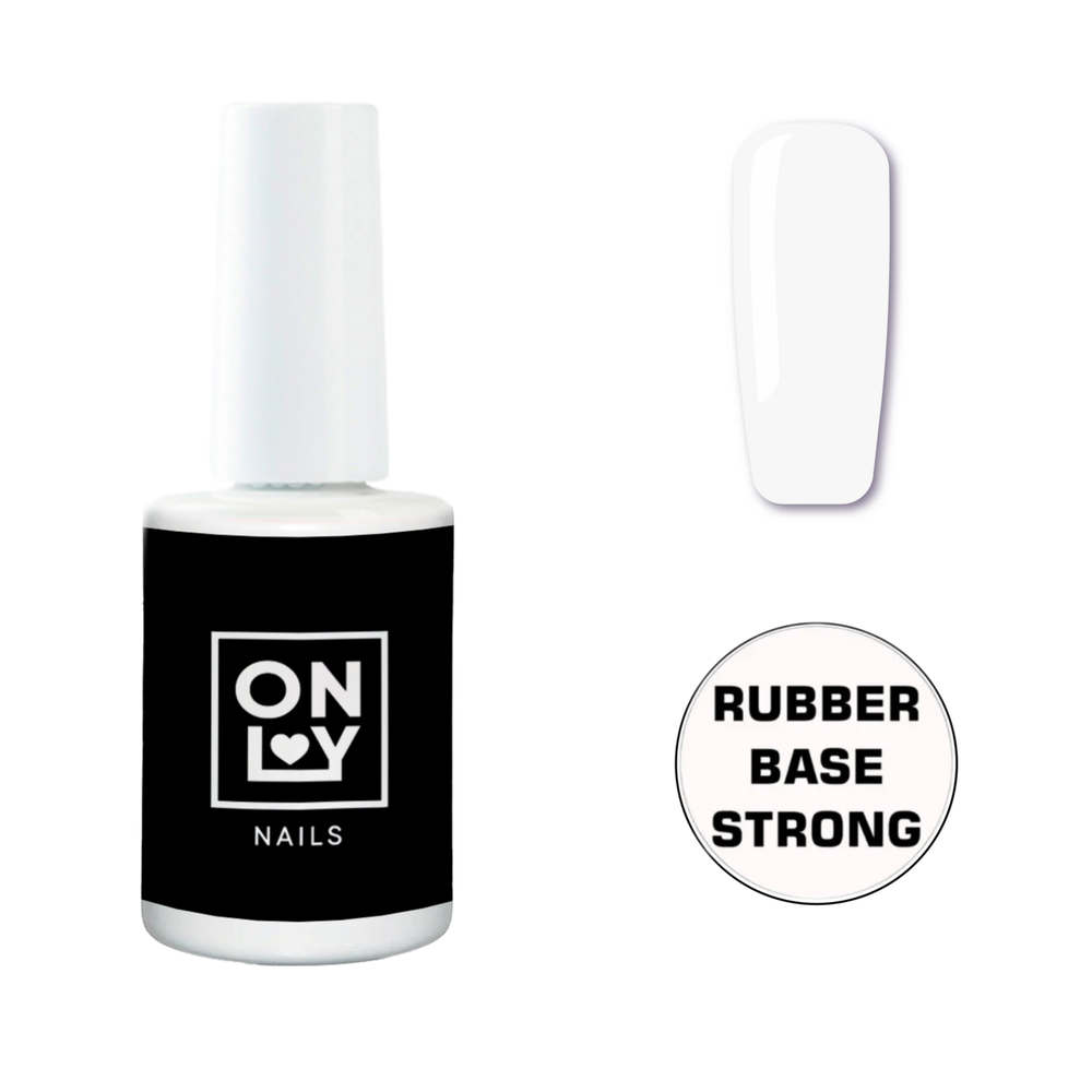 База каучуковая RUBBER STRONG OnlyNails, 15 мл