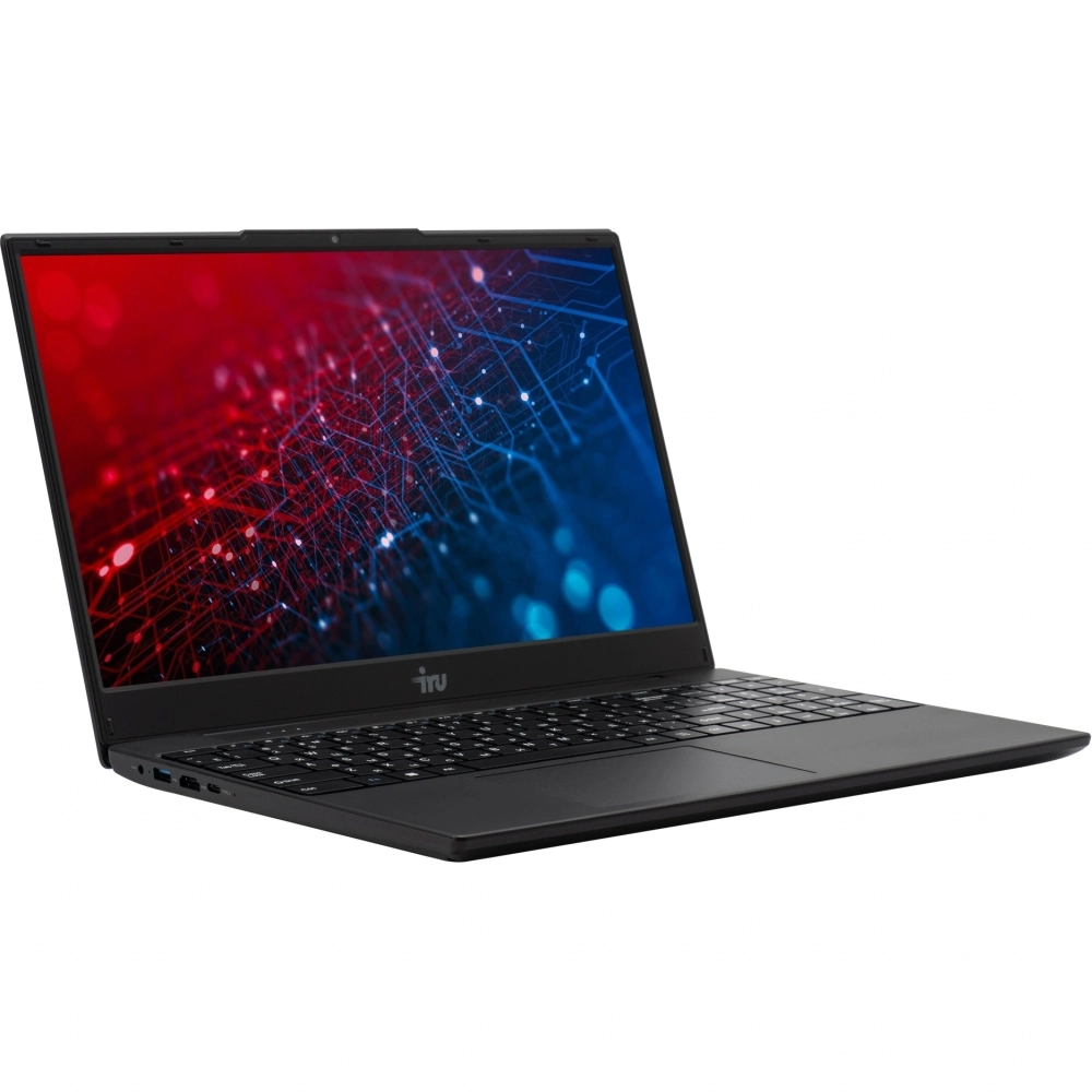 Ноутбук IRU Tactio 15ALG Core i5 12600H 16Gb SSD512Gb Intel Iris Xe graphics 15.6" IPS FHD (1920x1080) без ОС black WiFi BT Cam 4500mAh (2126364)