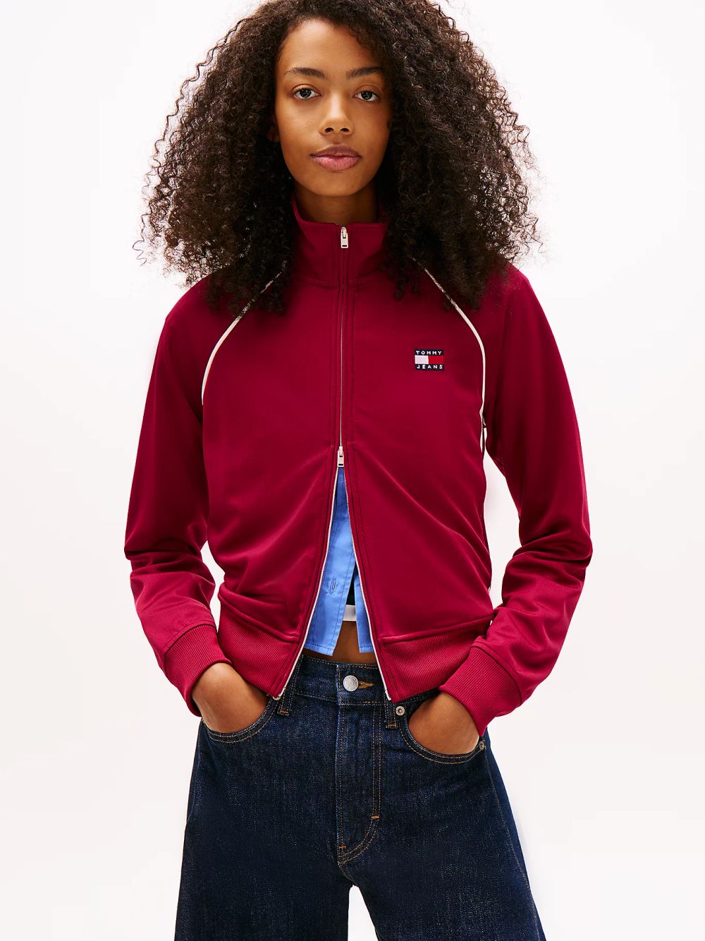 Толстовка женская TOMMY JEANS TJW BADGE TRACK JACK