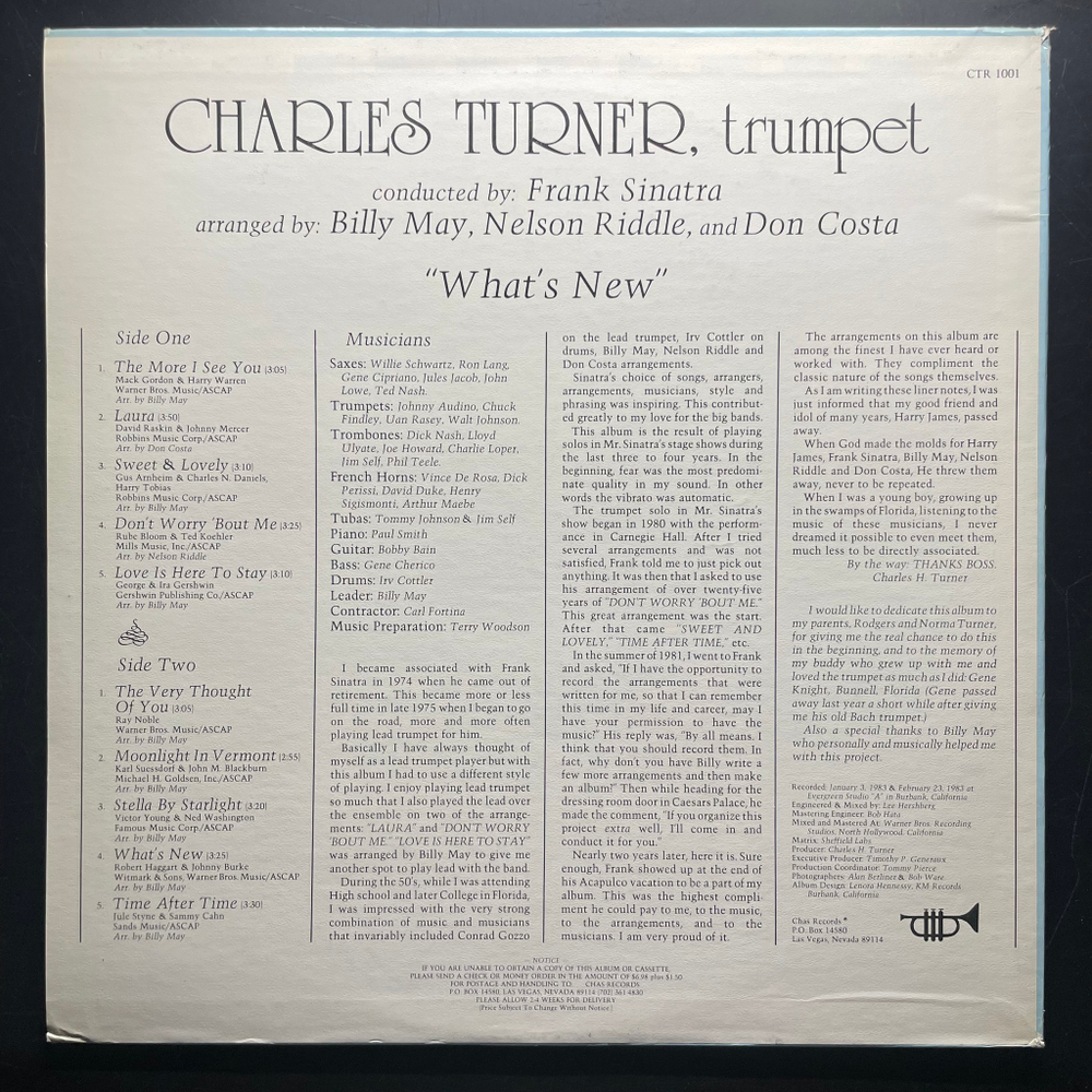 Charles Turner – What's New (США 1983г.)