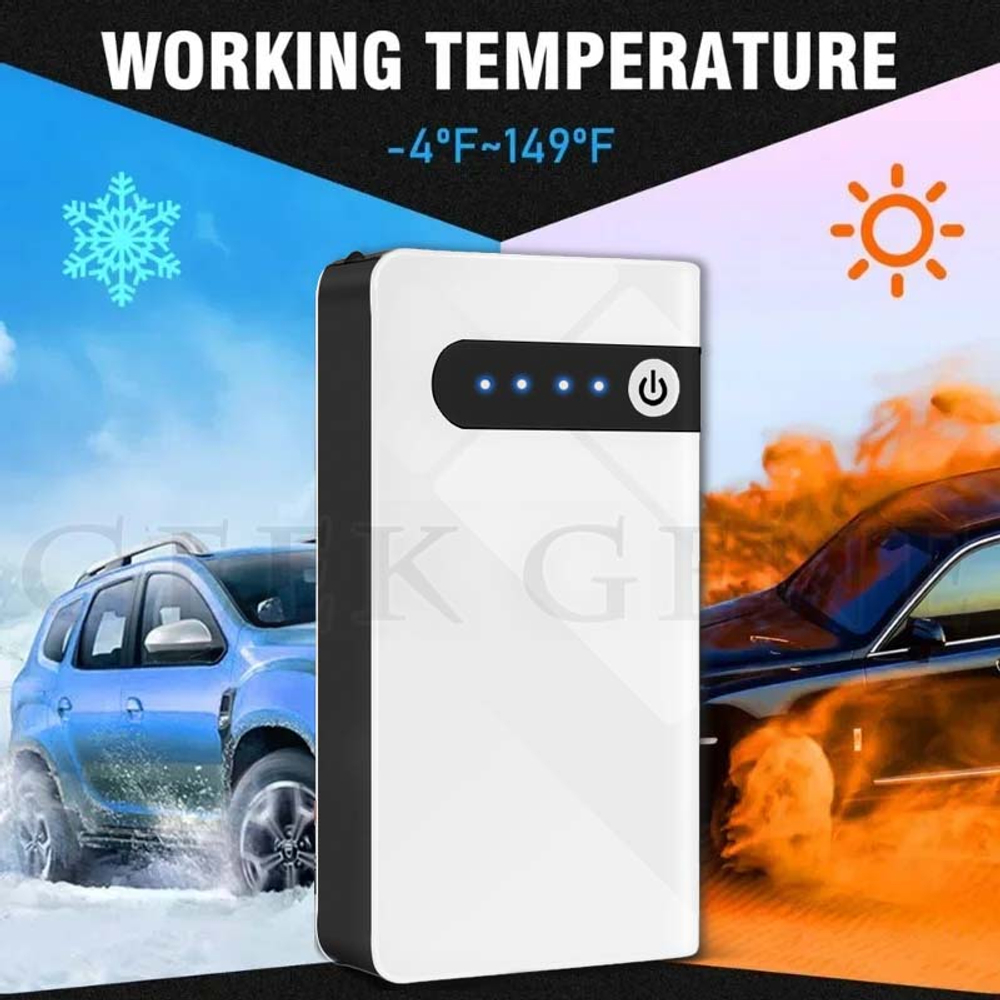 Устройство пусковое портативное бустер 20000mAh 800A в коробке GKFLY (GG-JS-08)