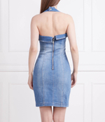 платье unique GUESS - голубой(W3GK09 D3ZT4)
