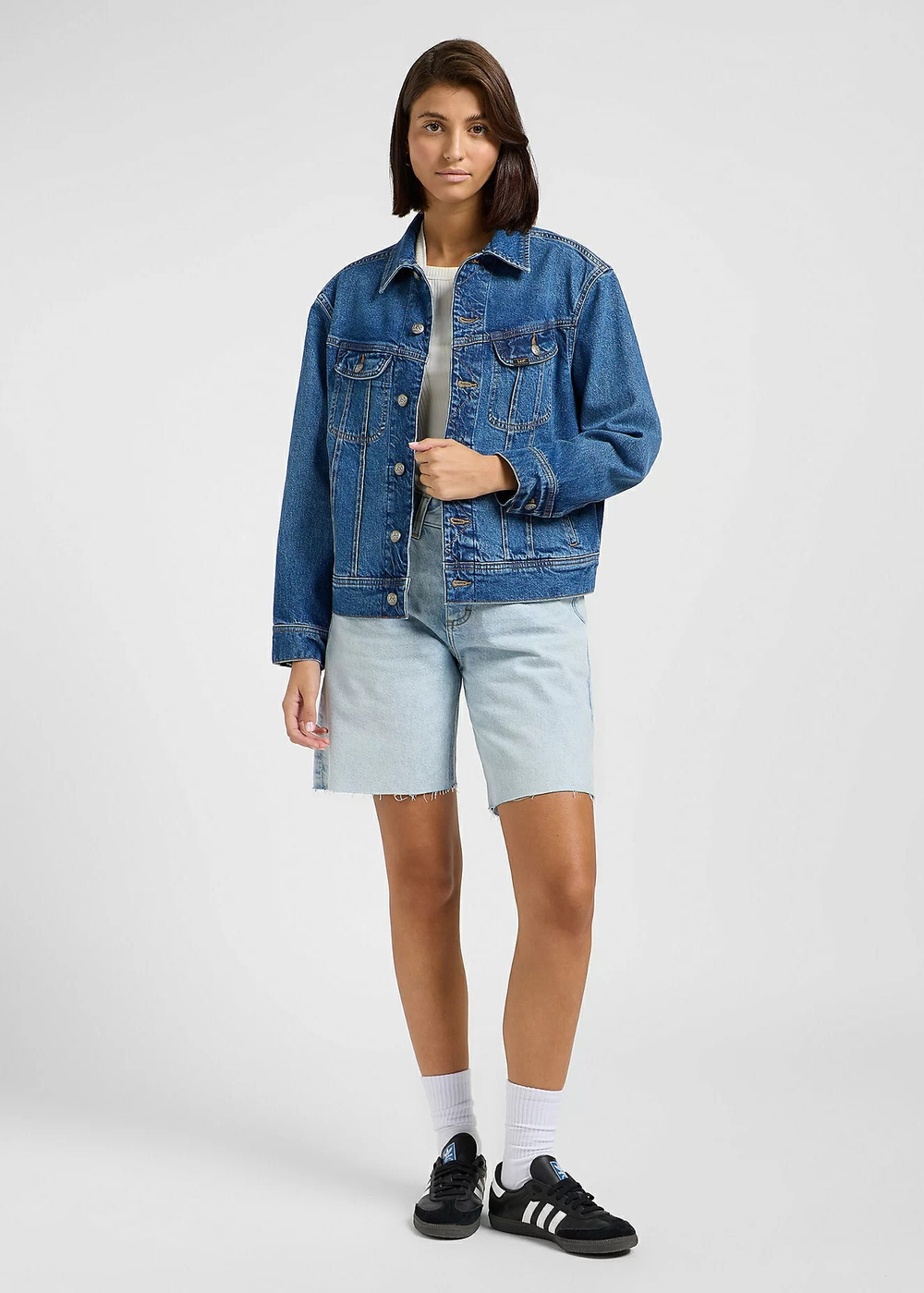 Куртка джинсовая женская LEE LOOSE RIDER JACKET