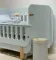 Детская кроватка Baby Chipak Just 2.5 Лазурный Бриз