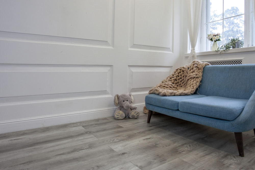 Кварц-винил SPC Damy Floor Family SPC 0,75мм 4,2 мм ДУБ РУСТИКАЛЬНЫЙ СЕРЫЙ 2.635 м2