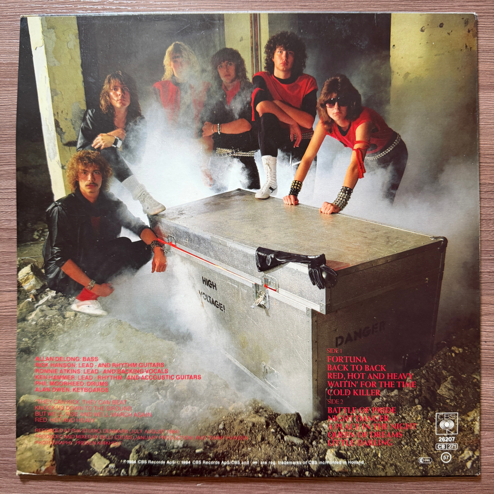 Pretty Maids - Red, Hot And Heavy (Голландия 1984г.)