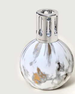 Maison Berger Paris Ароматическая лампа мрамор бело-золотая MBP-4835