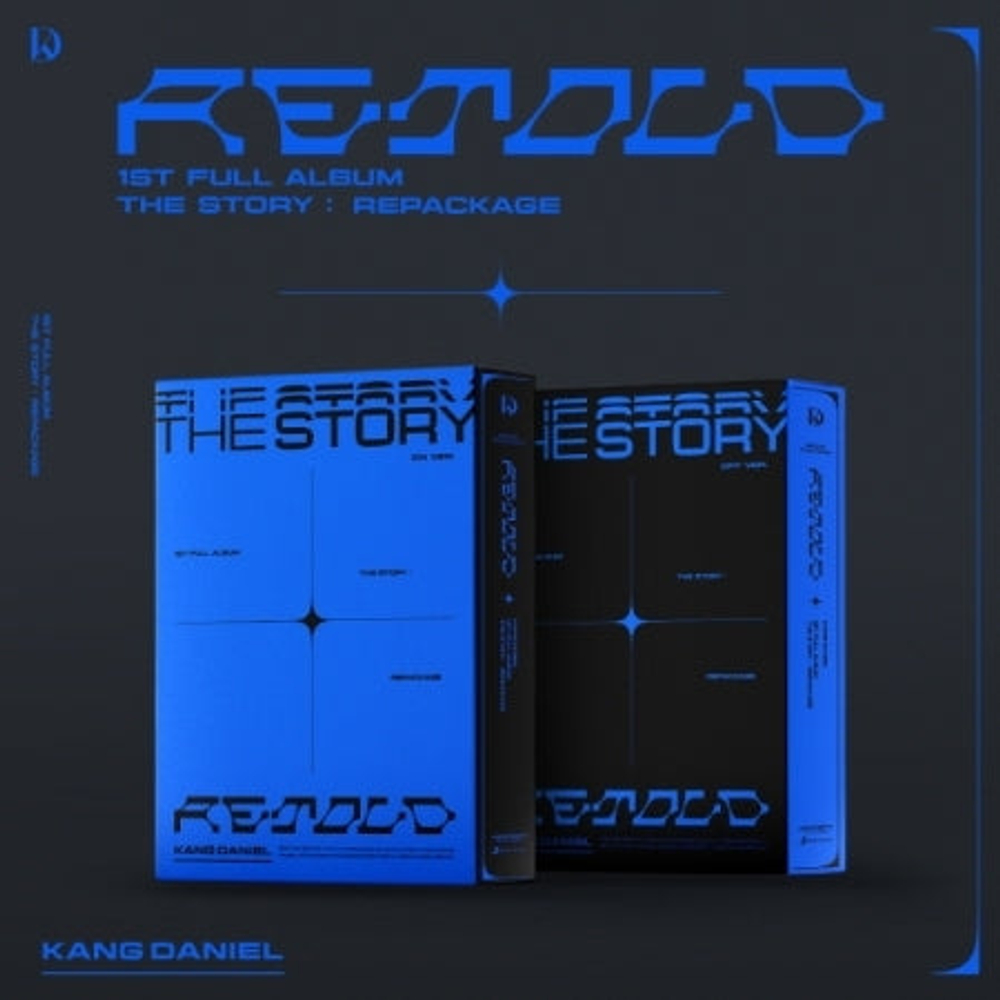 Альбом KANG DANIEL - The Story : Repackage RETOLD 1st Full Album Repackage RANDOM Version