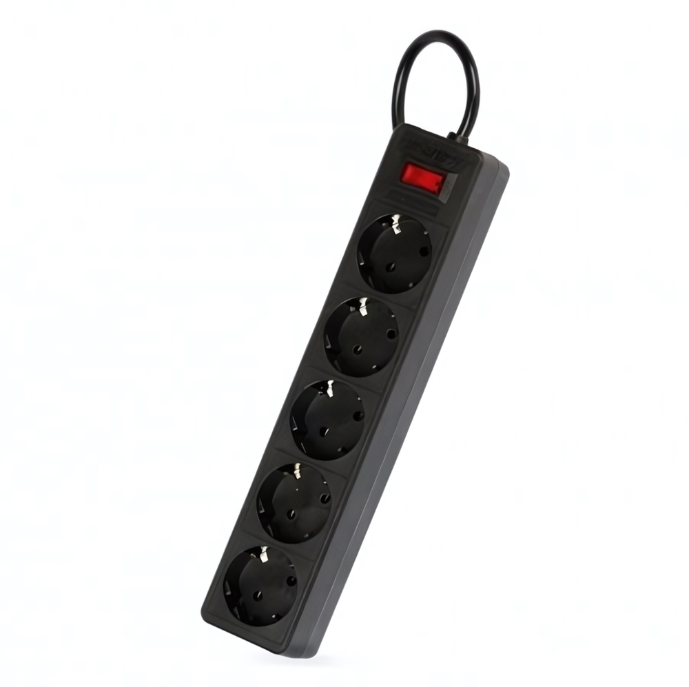 Фильтр сетевой Smartbuy 16A 5 м Black 6 розеток