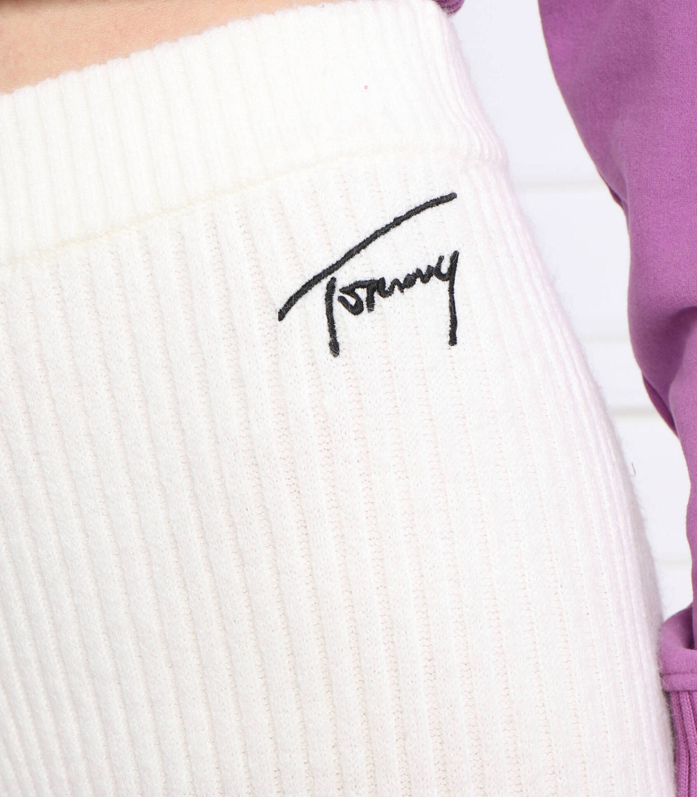 Трикотажные штаны Tommy Jeans - кремовый(DW0DW14987)