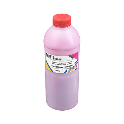 Девелопер DV-610M для Konica Minolta, Magenta, 1100 гр, Grafit
