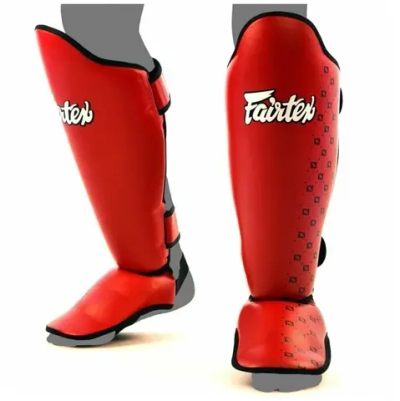 Защита ног Fairtex SP5 Red