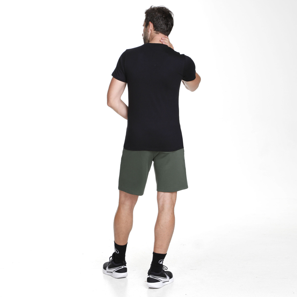 Мужское теннисное поло Quiet Please Camou Advantage Logo Men - Black